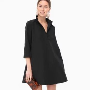 Tuckernuck Megan Taffeta Black Dress XS Pockets!